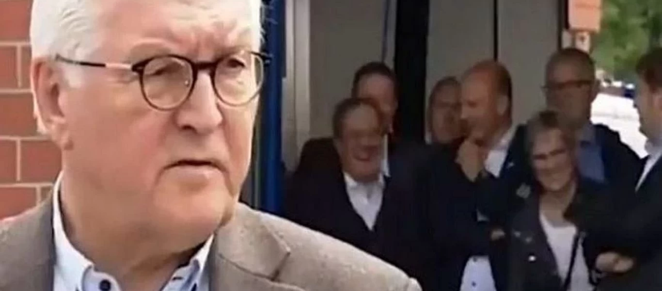 Γερμανία: Ο Λάσετ εμφανίζεται να γελάει ενώ ο Σταϊνμάιερ εκφράζει τη θλίψη του για τα θύματα (βίντεο)